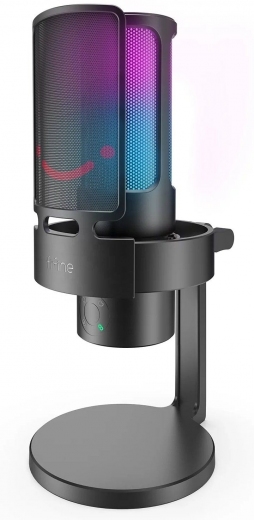 Мікрофон Fifine Ampliagame A8 Plus RGB - фото - інтернет-магазин електроніки та побутової техніки TTT