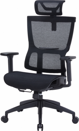 Крісло офісне OfficePro Elegant OC660-B-B-B Black - фото Крісло офісне OfficePro Elegant OC660-B-B-B Black - фото - інтернет-магазин електроніки та побутової техніки TTT