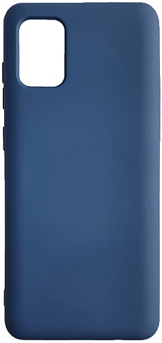 Чохол Full Soft Case for Samsung A315 (A31) Dark Blue - фото - інтернет-магазин електроніки та побутової техніки TTT