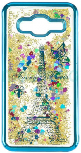 Накладка Beckberg Aqua для Samsung J700 (J7) Paris Blue - фото - интернет-магазин электроники и бытовой техники TTT