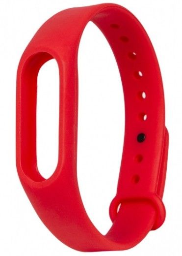 Ремешок для Xiaomi Mi Band 2 Red - фото - интернет-магазин электроники и бытовой техники TTT