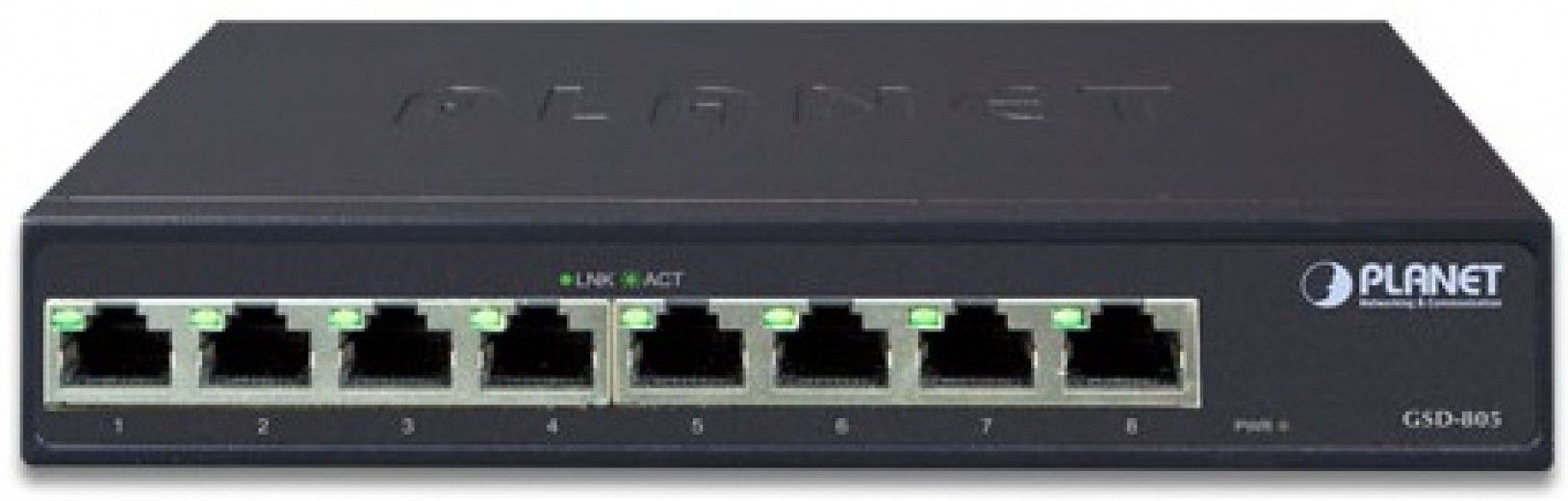 Комутатор Planet GSD-805 - фото Комутатор Planet GSD-805 - фото - інтернет-магазин електроніки та побутової техніки TTT