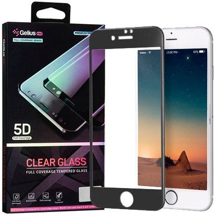Защитное стекло Gelius Pro 5D iPhone 7/8 Black - фото - интернет-магазин электроники и бытовой техники TTT