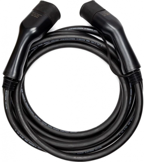 Зарядный кабель HiSmart для электромобилей Type 2 - Type 2, 32A, 22кВт, 3 фазный, 5м (EV200023) - фото Зарядный кабель HiSmart для электромобилей Type 2 - Type 2, 32A, 22кВт, 3 фазный, 5м (EV200023) - фото - интернет-магазин электроники и бытовой техники TTT