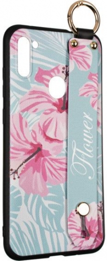 Чехол-накладка Fashion Flower Rope Case для Samsung A115 (A11) Blue - фото Чехол-накладка Fashion Flower Rope Case для Samsung A115 (A11) Blue - фото - интернет-магазин электроники и бытовой техники TTT