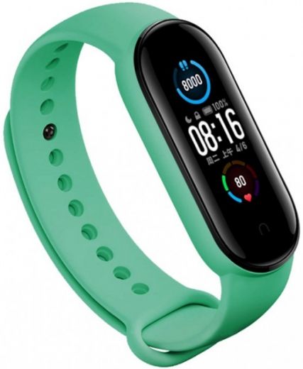 Ремешок BeCover для Xiaomi Mi Smart Band 5 (705067) Green  - фото - интернет-магазин электроники и бытовой техники TTT