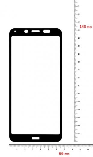 Захисне скло BeCover для Xiaomi Redmi 7A (703886) Black - фото - інтернет-магазин електроніки та побутової техніки TTT