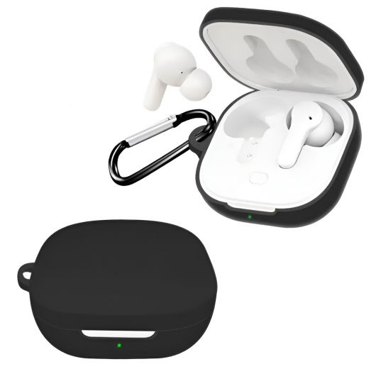 Чохол BeCover Silicon для Xiaomi QCY T13 (710174) Black - фото - інтернет-магазин електроніки та побутової техніки TTT