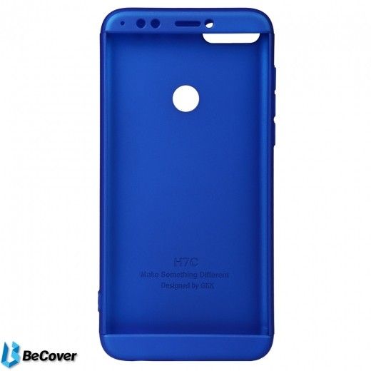 Панель BeCover Super-protect Series для Huawei Y7 Prime 2018 (702245) Blue - фото - інтернет-магазин електроніки та побутової техніки TTT
