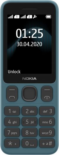 Мобильный телефон Nokia 125 Blue - фото - интернет-магазин электроники и бытовой техники TTT