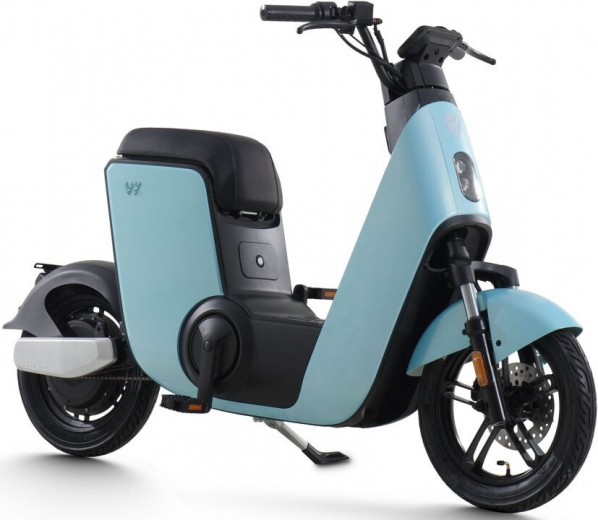 Електроскутер Yadea V7 Blue - фото - інтернет-магазин електроніки та побутової техніки TTT