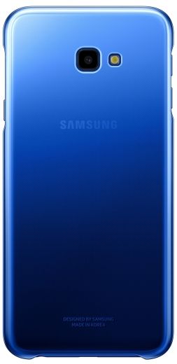 Чехол Samsung Gradation Cover для Samsung Galaxy J4+ J415 (EF-AJ415CLEGRU) Blue - фото - интернет-магазин электроники и бытовой техники TTT