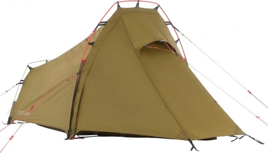 Палатка Nordisk Svalbard 1 PU (2.0) (10921205) (DAS303777) Dark Olive Green - фото - интернет-магазин электроники и бытовой техники TTT