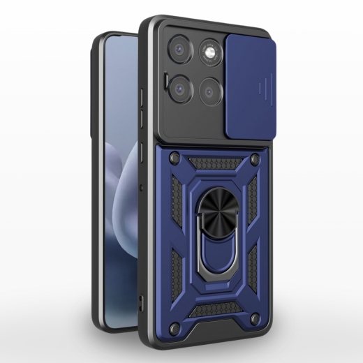 Панель BeCover Military для Motorola Moto G86 Power (716112) Blue - фото - інтернет-магазин електроніки та побутової техніки TTT