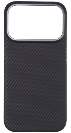 Панель Gelius Kevlar Case (MagSafe) для iPhone 17 Pro Black - фото - інтернет-магазин електроніки та побутової техніки TTT