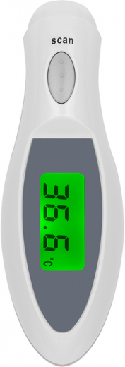 Бесконтактный инфракрасный термометр PowerPlant (FT-100B) - фото Бесконтактный инфракрасный термометр PowerPlant (FT-100B) - фото - интернет-магазин электроники и бытовой техники TTT