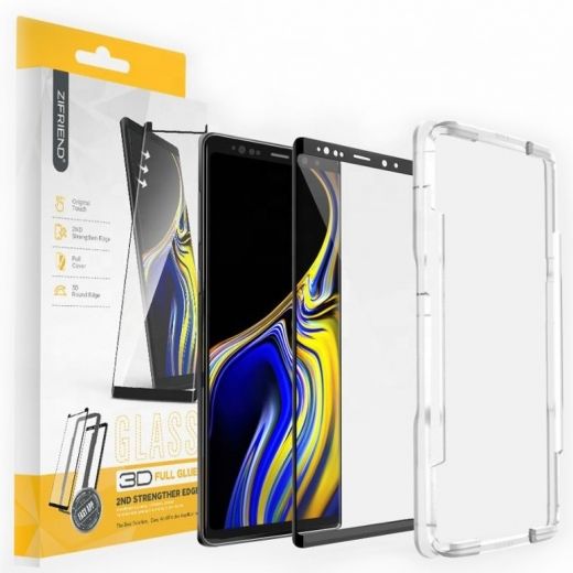 Захисне скло Zifriend Full Glue & Cover для Samsung Galaxy Note 8 SM-N950 (BC_703309) Black - фото - інтернет-магазин електроніки та побутової техніки TTT