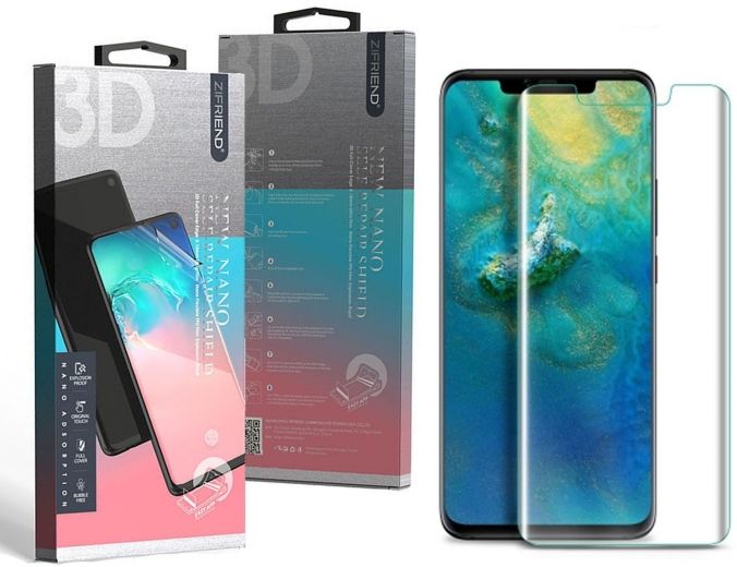 Защитная пленка Zifriend 3D Full Cover Curved Edge для Huawei Mate 20 Pro Crystal Clear (703686) - фото Защитная пленка Zifriend 3D Full Cover Curved Edge для Huawei Mate 20 Pro Crystal Clear (703686) - фото - интернет-магазин электроники и бытовой техники TTT