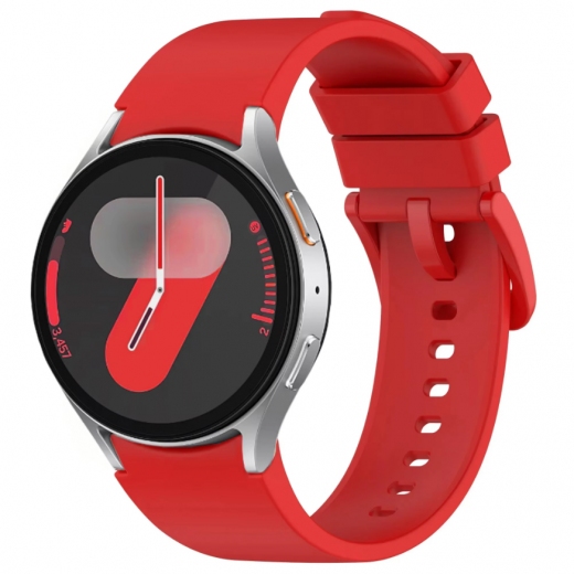 Ремінець BeCover Tape для Samsung Galaxy Watch (20mm) 3 41mm/4/5/6/7 40-44mm (712060) Red - фото - інтернет-магазин електроніки та побутової техніки TTT