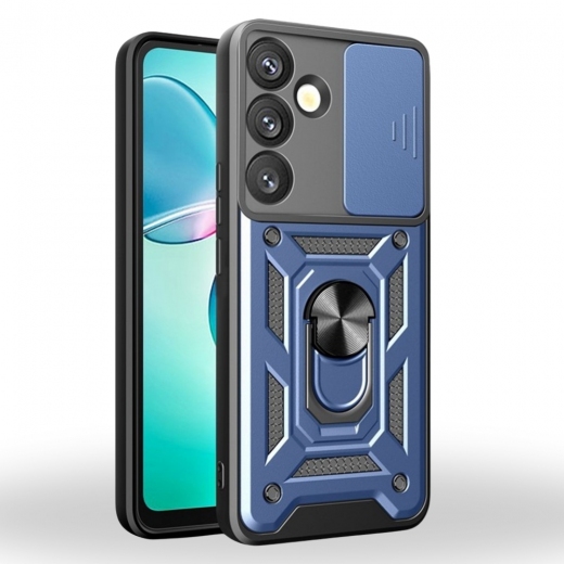 Панель BeCover Military для Samsung Galaxy A57 5G SM-A576 (715507) Blue - фото - інтернет-магазин електроніки та побутової техніки TTT