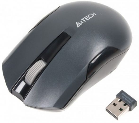 Мышь A4Tech G3-200N Wireless Grey - фото Мышь A4Tech G3-200N Wireless Grey - фото - интернет-магазин электроники и бытовой техники TTT