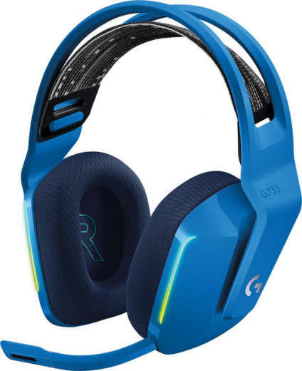 Гарнитура Logitech G733 Lightspeed (981-000943) Blue  - фото Гарнитура Logitech G733 Lightspeed (981-000943) Blue  - фото - интернет-магазин электроники и бытовой техники TTT