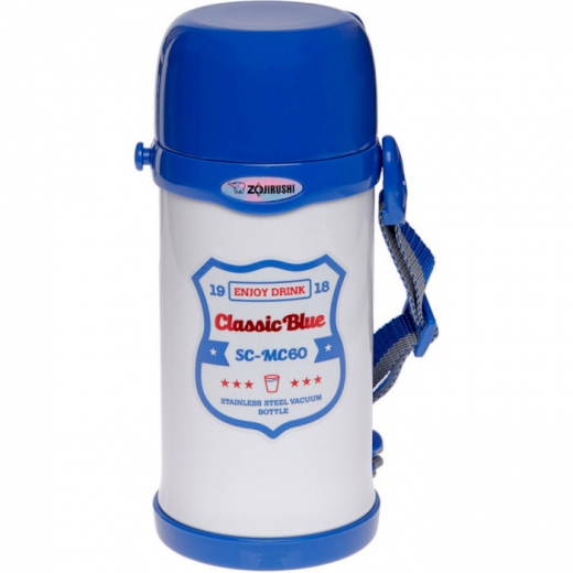 Термос Zojirushi SC-MC60WA 0.6л White/Blue - фото - интернет-магазин электроники и бытовой техники TTT