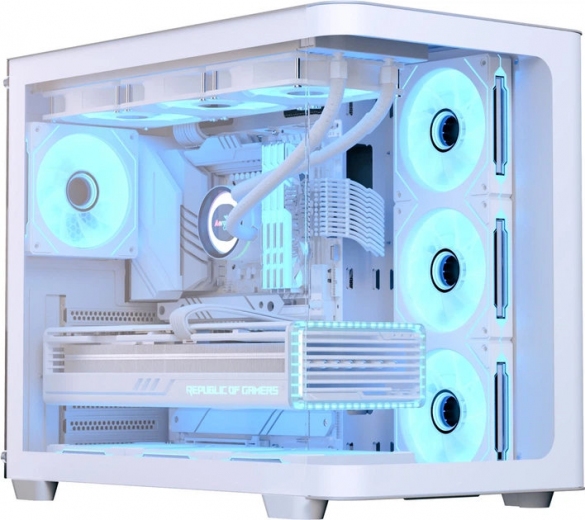 Корпус AeroCool P500C-G-WT-v1 (ACCM-PN01043.21) White  - фото - інтернет-магазин електроніки та побутової техніки TTT