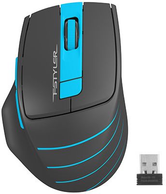 Мышь A4Tech FG30 Wireless (4711421942607) Blue - фото Мышь A4Tech FG30 Wireless (4711421942607) Blue - фото - интернет-магазин электроники и бытовой техники TTT