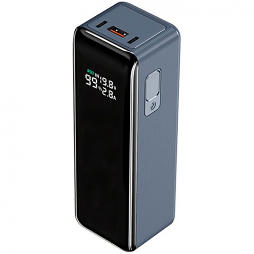 УМБ Atria WPD-160SB 30000mAh 160W USB-C Blue - фото - интернет-магазин электроники и бытовой техники TTT