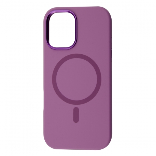 Панель BeCover FIBRA Silicone OmniMag для Apple iPhone 17 (716203) Purple - фото - интернет-магазин электроники и бытовой техники TTT