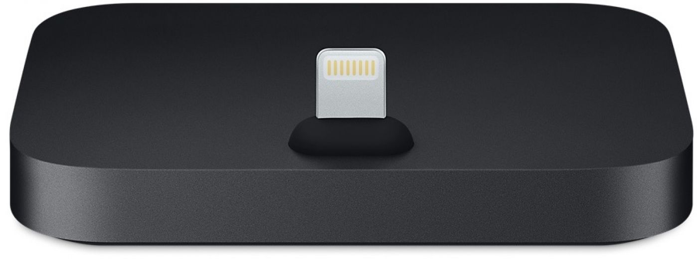 Зарядная док-станция Apple iPhone Lightning (MNN62) Black - фото - интернет-магазин электроники и бытовой техники TTT