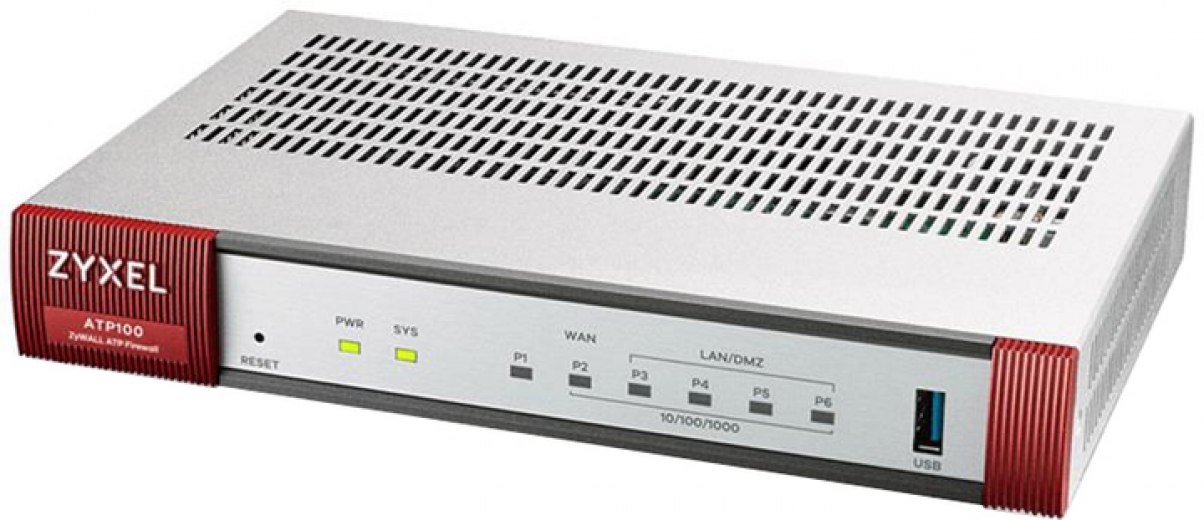 Межсетевой экран Zyxel ZyWALL ATP100 (ATP100-EU0112F) - фото Межсетевой экран Zyxel ZyWALL ATP100 (ATP100-EU0112F) - фото - интернет-магазин электроники и бытовой техники TTT
