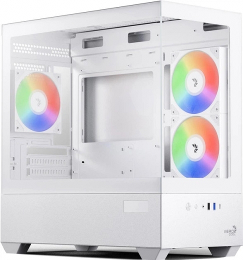 Корпус AeroCool P300D Digi-G-WT-v1 (ACCS-PN05033.21) White - фото - интернет-магазин электроники и бытовой техники TTT