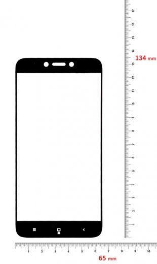 Захисне скло BeCover для Xiaomi Redmi Go (BC_703306) Black - фото - інтернет-магазин електроніки та побутової техніки TTT