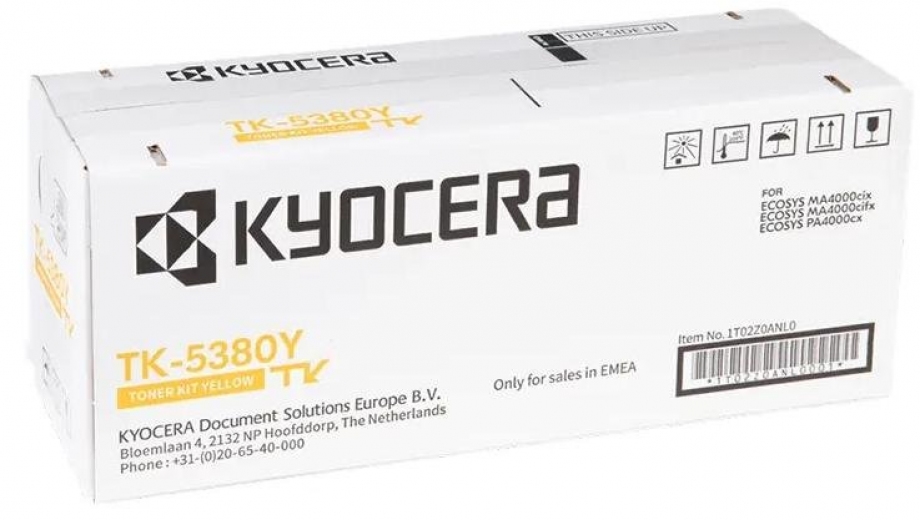 Тонер Kyocera TK-5380Y (1T02Z0ANL0) Yellow  - фото Тонер Kyocera TK-5380Y (1T02Z0ANL0) Yellow  - фото - интернет-магазин электроники и бытовой техники TTT