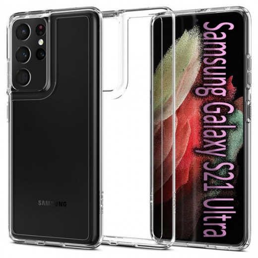 Панель BeCover для Samsung Galaxy S21 Ultra SM-G998 (707499) Transparancy - фото - інтернет-магазин електроніки та побутової техніки TTT