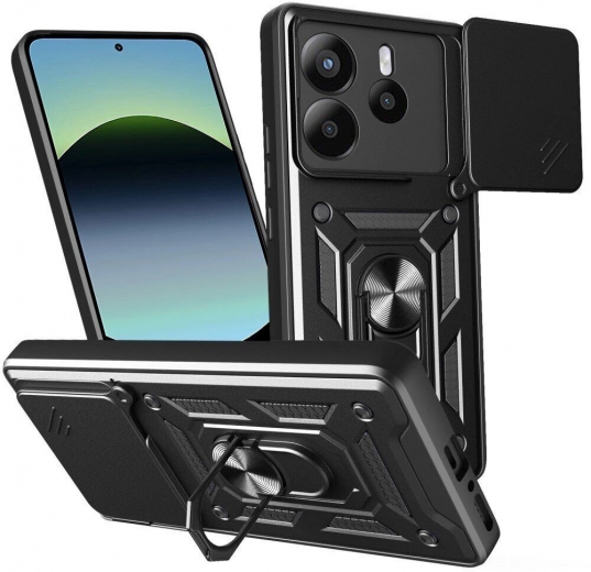 Панель BeCover Military для Xiaomi Redmi Note 14 4G (713451) Black - фото Панель BeCover Military для Xiaomi Redmi Note 14 4G (713451) Black - фото - интернет-магазин электроники и бытовой техники TTT