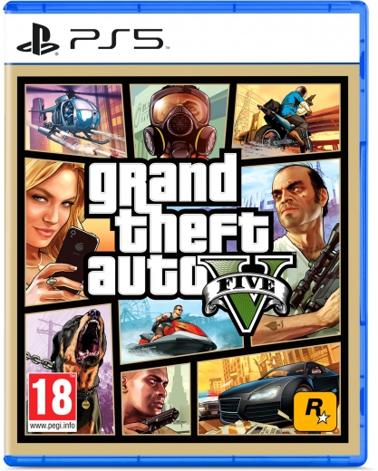 Диск Grand Theft Auto V для PS5 (Blu-ray диск) - фото - интернет-магазин электроники и бытовой техники TTT