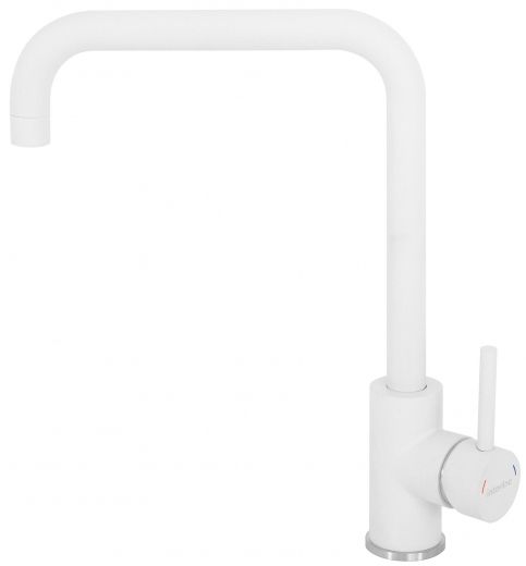 Кухонний змішувач INTERLINE Loft New White - фото - інтернет-магазин електроніки та побутової техніки TTT