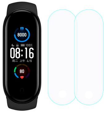 Захисна плівка Armorstandart для Xiaomi Mi Band 5 Глянцевая (2 шт) (ARM57021) - фото - інтернет-магазин електроніки та побутової техніки TTT