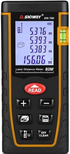 Лазерний далекомір Sndway SW-T80 80 м - фото - інтернет-магазин електроніки та побутової техніки TTT