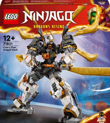 Конструктор LEGO NINJAGO Драконовий робот-титан Коула 1055 деталей (71821) - фото - інтернет-магазин електроніки та побутової техніки TTT