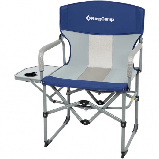 Стул раскладной KingCamp ASH Navy/Beige - фото - интернет-магазин электроники и бытовой техники TTT