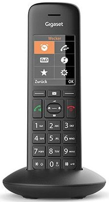Додаткова трубка Gigaset C570HX (S30852H2861R601) BLACK  - фото - інтернет-магазин електроніки та побутової техніки TTT