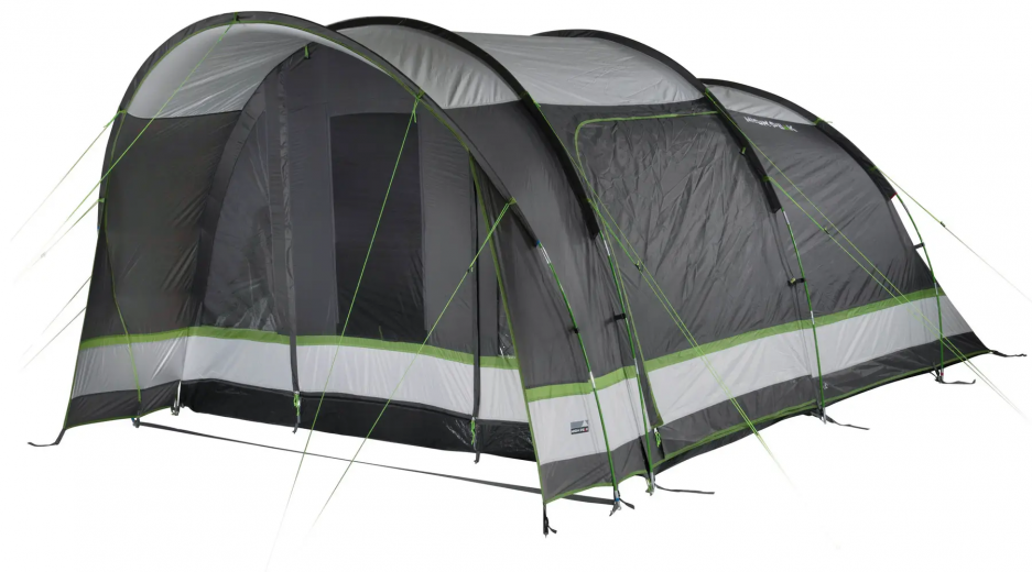 Палатка High Peak Brixen 4.0 (11815) Light Grey/Dark Grey/Green  - фото - интернет-магазин электроники и бытовой техники TTT
