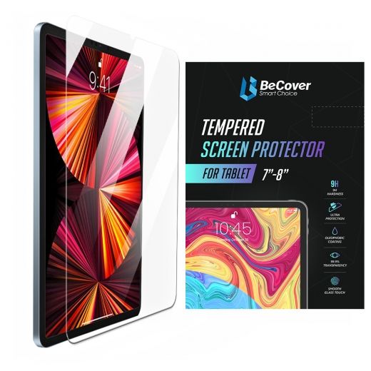 Захисне скло BeCover для Apple iPad Mini 6 2021 Clear (706055) - фото - інтернет-магазин електроніки та побутової техніки TTT