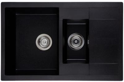 Кухонная мойка INTERLINE STYLE black - фото Кухонная мойка INTERLINE STYLE black - фото - интернет-магазин электроники и бытовой техники TTT