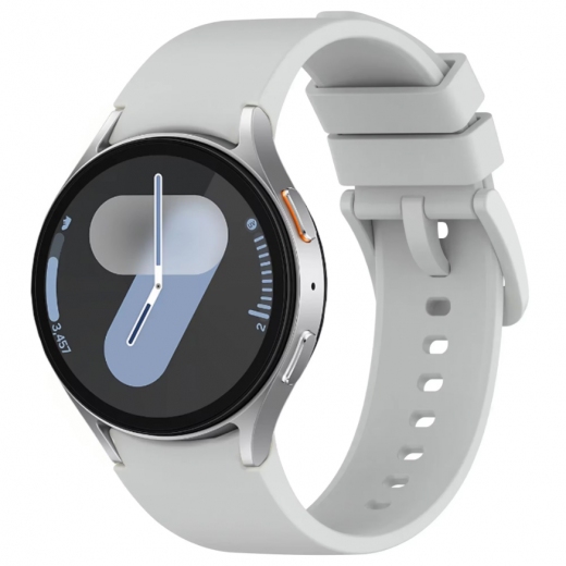 Ремінець BeCover Tape для Samsung Galaxy Watch (20mm) 3 41mm/4/5/6/7 40-44mm (712058) Lite Gray - фото - інтернет-магазин електроніки та побутової техніки TTT