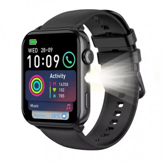 Смарт-часы Blackview R30 Max Black - фото Смарт-часы Blackview R30 Max Black - фото - интернет-магазин электроники и бытовой техники TTT